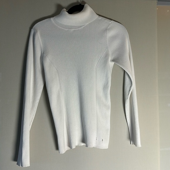 White Turtleneck Sweater Size Small (est.) - Picture 3 of 4